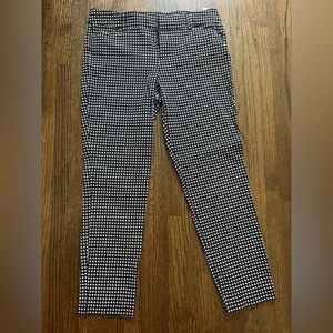 Old Navy Houndstooth Pixie Ankle Pants